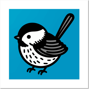 Cute Chickadee Posters and Art